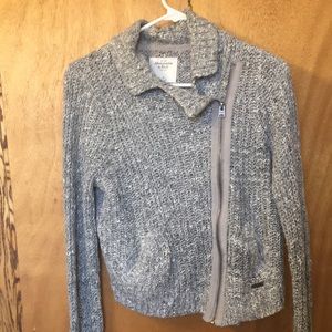 Zipper jacket cardigan Abercrombie and Fitch